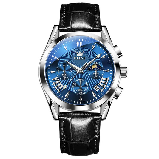 OLEVS Men Luxury Watch 2876 Blue