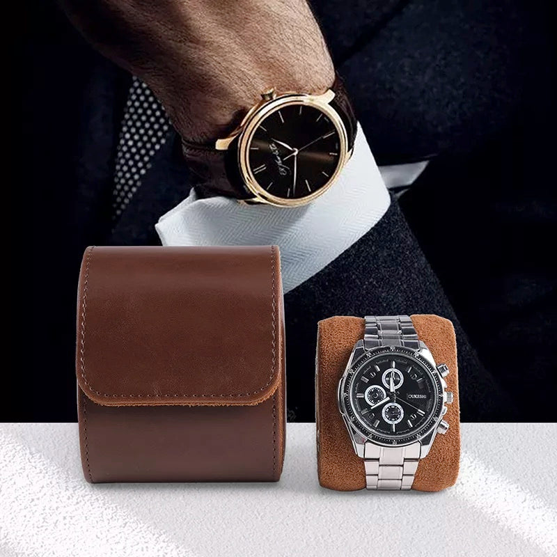 Single Watch case - Brown