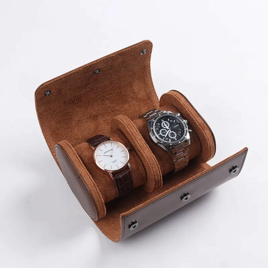 Double Watch case - Brown