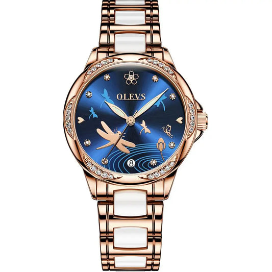 OLEVS Lady's Dragonfly Blue