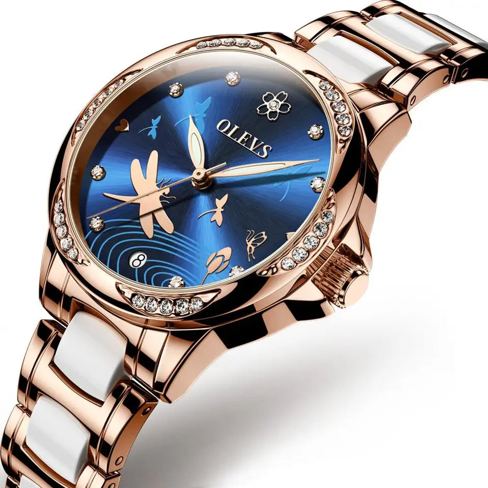 OLEVS Lady's Dragonfly Blue