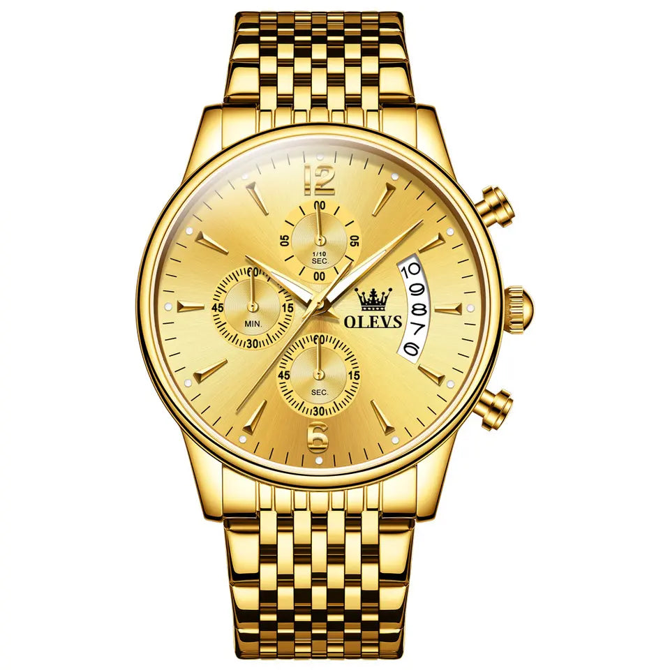 OLEVS Men Watch 2867 Gold