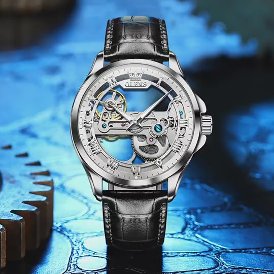 Transparent skeleton online watch