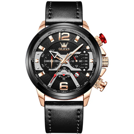 Pánské hodinky Sports Fashion OLEVS 9915 Černé