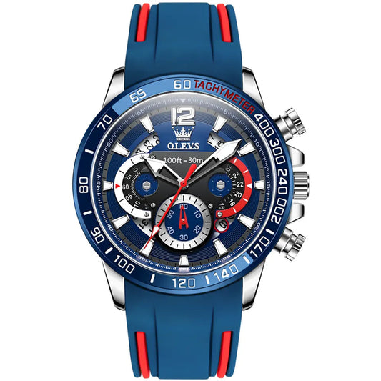Pánské Sportovní hodinky OLEVS 9936 Modré