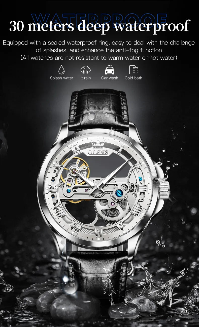 Transparent 2025 mechanical watches