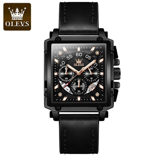Pánské hodinky OLEVS 9919 Business Černé