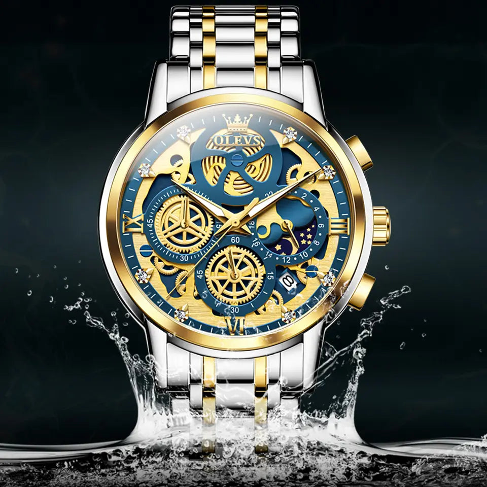Olevs watch made best sale in